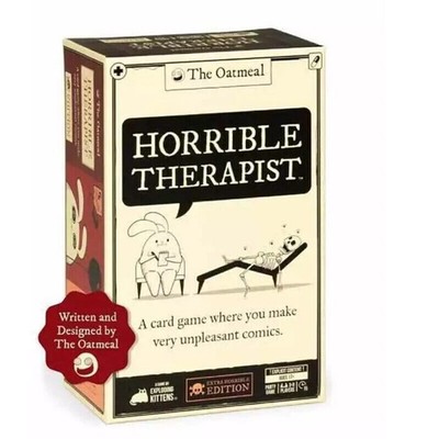 Exploding Horrible Therapist Card Game Kittens Fun Family-Adults&Ages17+Party *