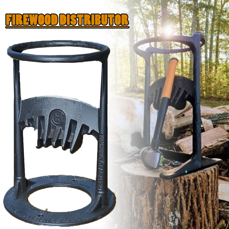 Firewood Kindling Splitter Racker Ornament Log Wood Cutter C