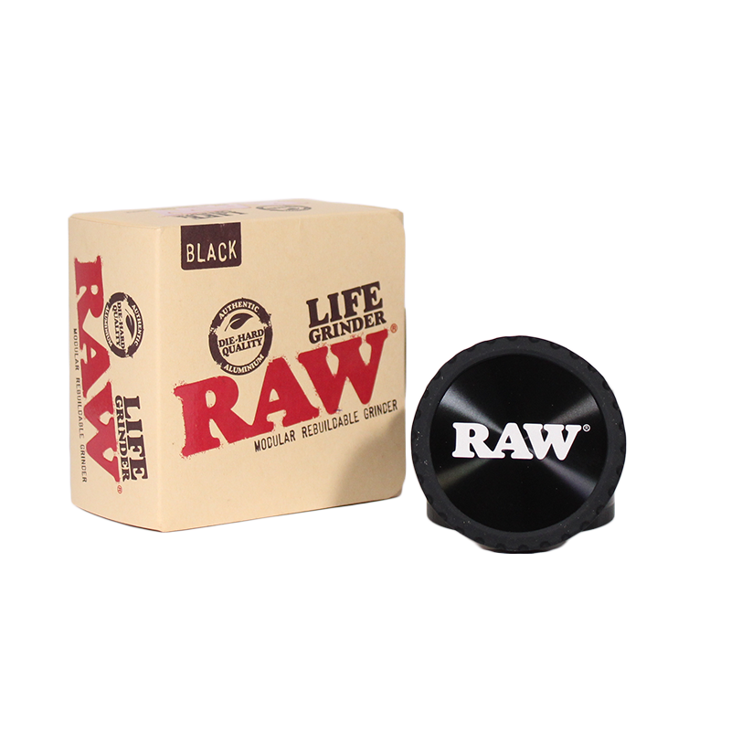 RAW Life Grinder RAW - BLACK- 4-Piece