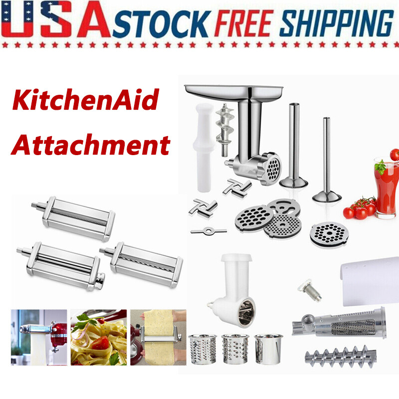 For Kitchenaid Stand Mixer Meat Grinder Pasta Cutter Maker Juicer Attachment
