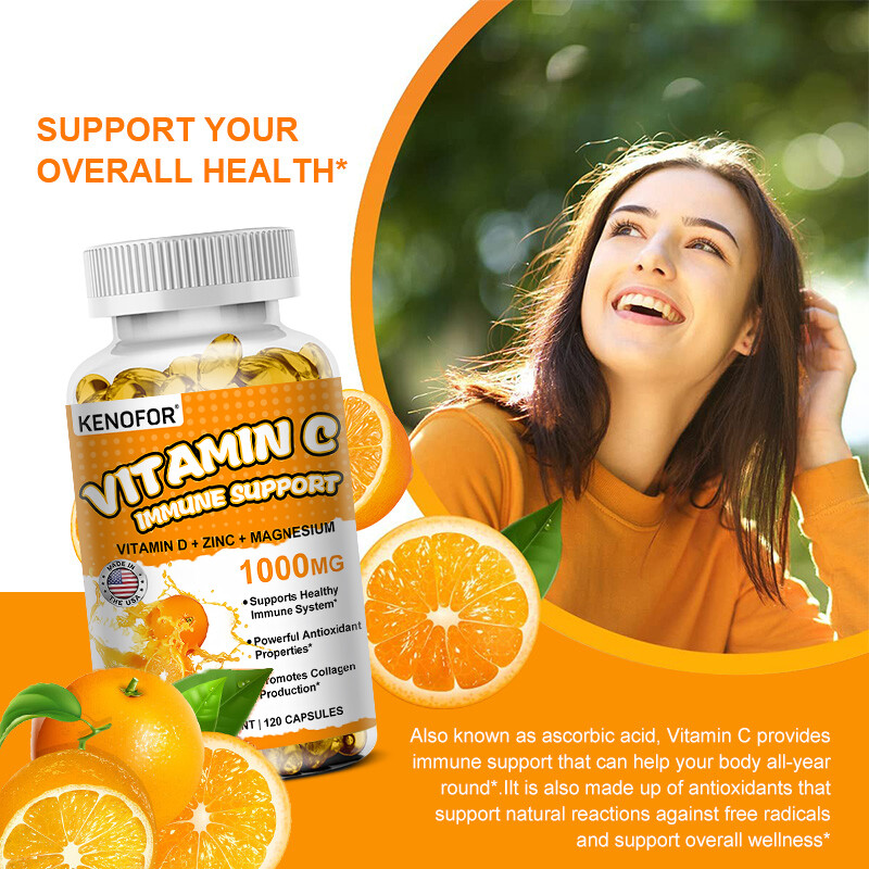 Vitamin C 1000mg, VITAMIN D + ZINC + MAGNESIUM iMMUNE SUPPORT Vit Supplements