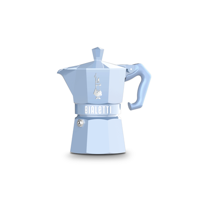 Light blue top coffee maker