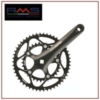 Guarnitura bici graziella a chiavella in acciaio 42-46 denti Pedivella 170