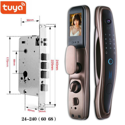Tuya Smart Home Door Lock Security Camera Monitor Intelligent Fingerprint