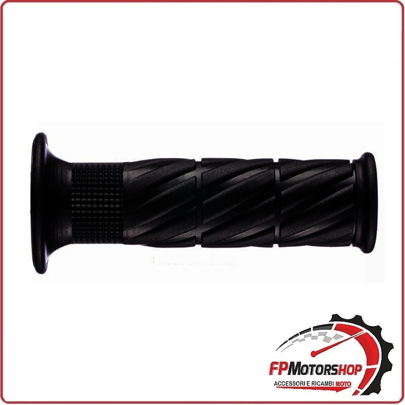 COPPIA MANOPOLE MANUBRIO PER MOTO YAMAHA FORATE ARIETE 01681/SSF 120mm SOFT