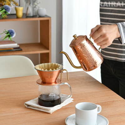 Kalita Coffee Pot Copper Narrow Mouth Nozzle 600ml Kalita Cu 600