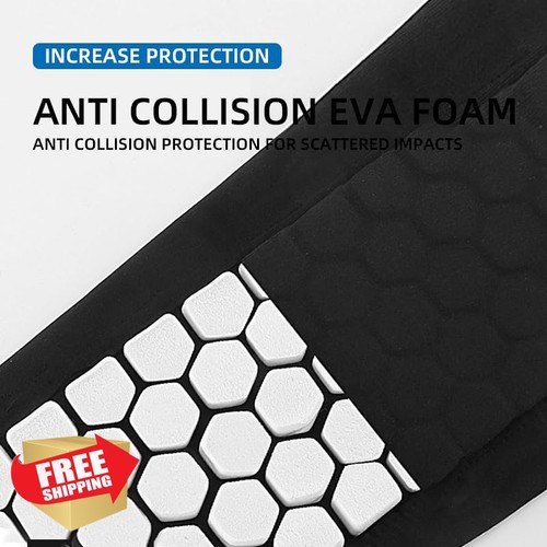 2 Pack Soccer Shin Guards Kids Adult Honeycomb Pad Sleeves