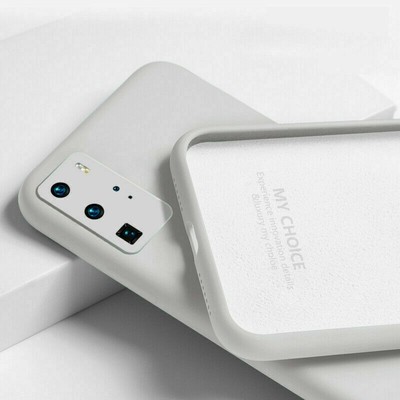 Case For Huawei P30 Lite P40 P20 Pro Honor 20 Shockproof Liquid Silicone Cover