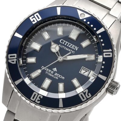 Pre-owned Citizen Promaster Nb6021-68l Titanium Mechanical Automatic Diver 200m Watch
