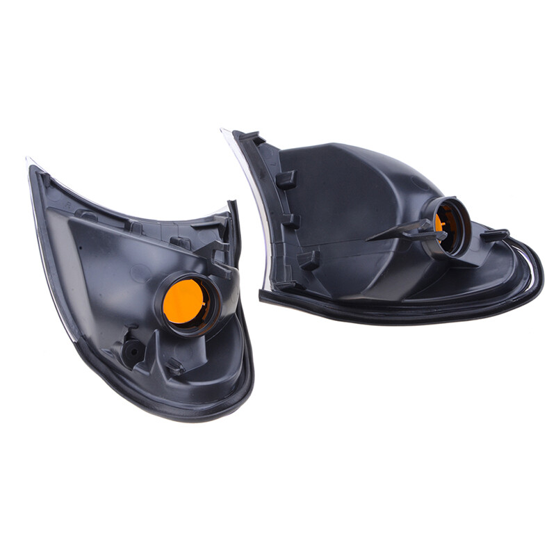 Amber Corner Turn Signal Lights – For 2002-2005 BMW E46 4-Door Sedan (325i, 330i, Xi) – Pair