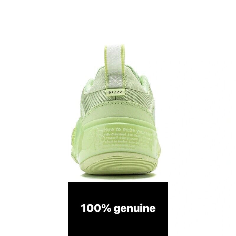 Pre-owned Li-ning Way Of Wade 10'avocado's Day 'men's Basketball Shoes Abas083-5- In Green