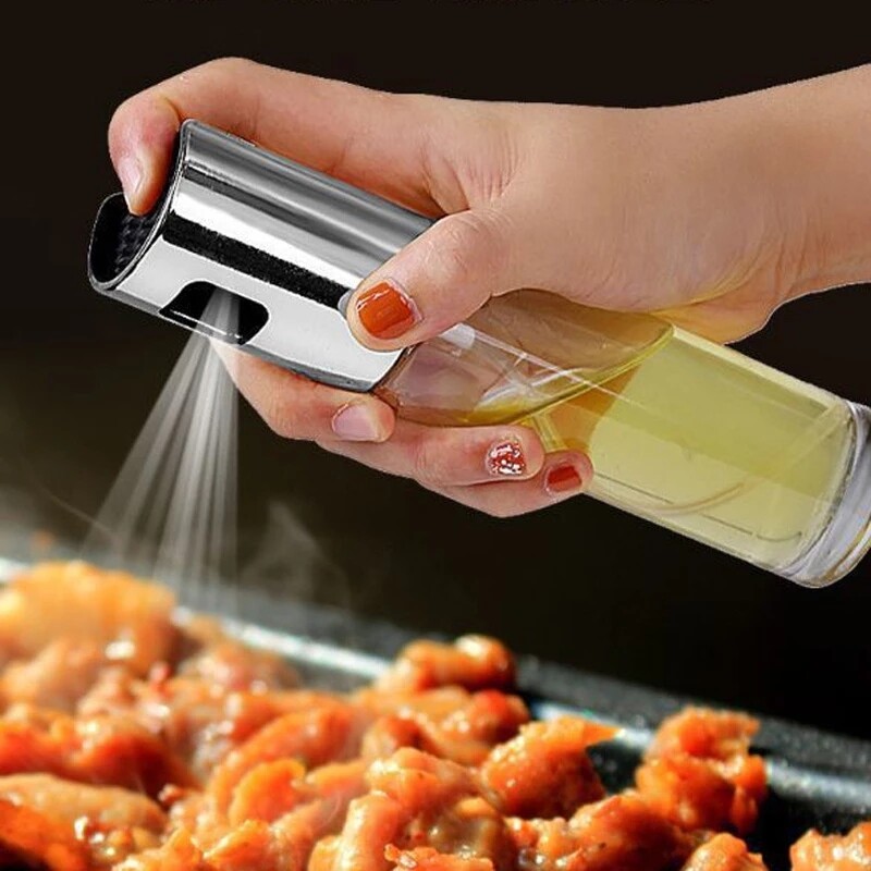 Sprayer Cooking Mister Spray Pump Fine Bottle Oil Dispenser Kitchen