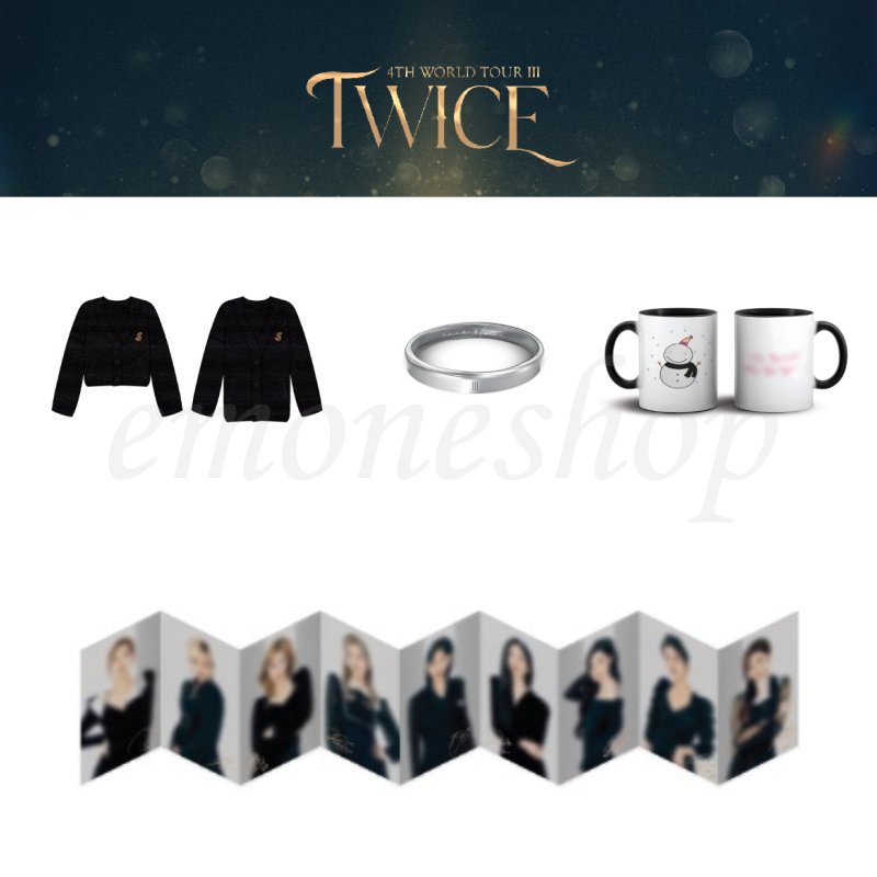 TWICE 트와이스 2021 4TH WORLD TOUR Ⅲ CONCERT OFFICIAL MD +