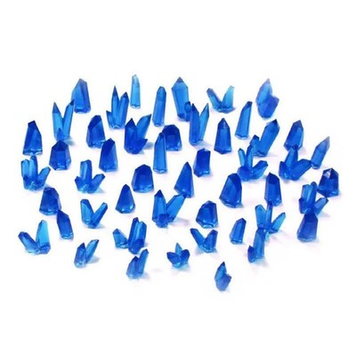 Green Stuff World for Models & Miniatures Blue Resin Crystals - Medium 2528