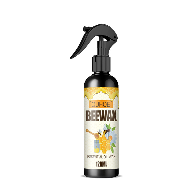 🔥2023 Natural Micro-Molecularized Beeswax Spray/Furniture Cleaner/Polish 120ML