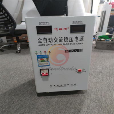 1PC 220V Automatic 30KW Voltage Stabilizer AC Regulator Power Supply TM-30000VA