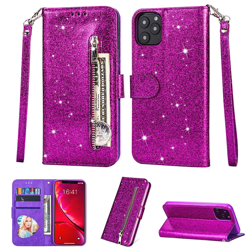 Leather Wallet Case For iPhone 6 6S 7 8 Plus 11 12 13 14 Pro X XR XS Max Cover