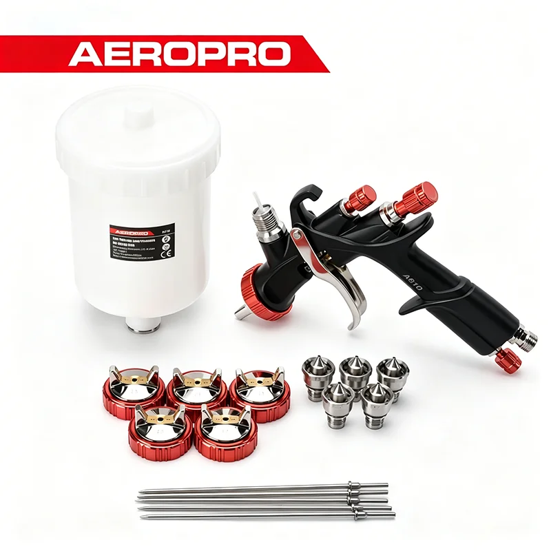 LVLP Spray Gun High Quality Airbrush For Car Painting 1.3 1.4 1.5 1.7 2.0 2.5mm