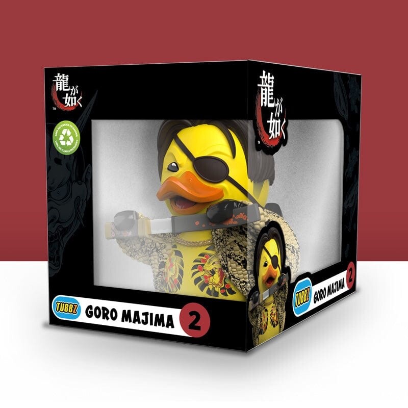 TUBBZ BOXED SEGA Yakuza Goro Majima Collectible Duck Vinyl