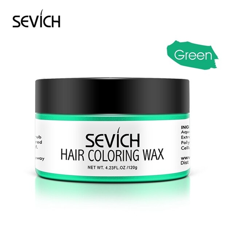 120G Temporary Hair Dye Wax 9 Colors DIY Color One-Time Molding Dye Cream Gel