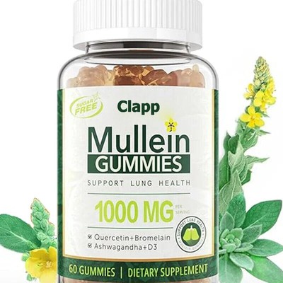 Mullein Leaf Extract Natural plants Lung lobe extract, sugar delicious gummies