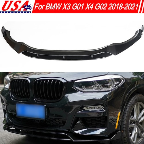For BMW X3 G01 X4 G02 M Sport 2018-21 Competition Front Splitter