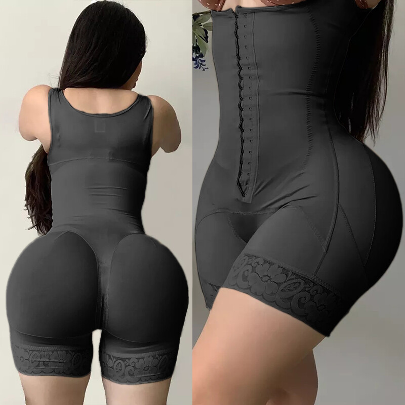 Fajas Colombianas Reductoras Levanta Cola Girdle Post Surgery BBL Body Shaper XL