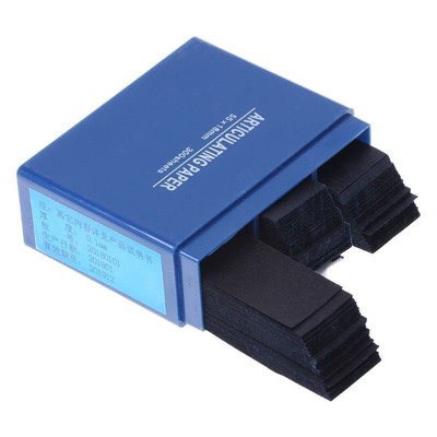 300 Sheets Dental Articulating Paper Double Sided Teeth Care Strips Blue/Red