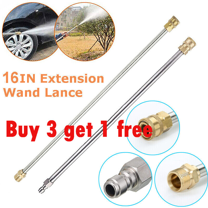 High Pressure Washer Extension Wand, 1/4 Inch Quick Connect Power Washer Lance#