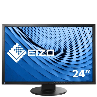 EIZO FlexScan EV2430-BK LED display 61.2 cm (24.1'') 1920 x 1200 pixels WUXGA Bla