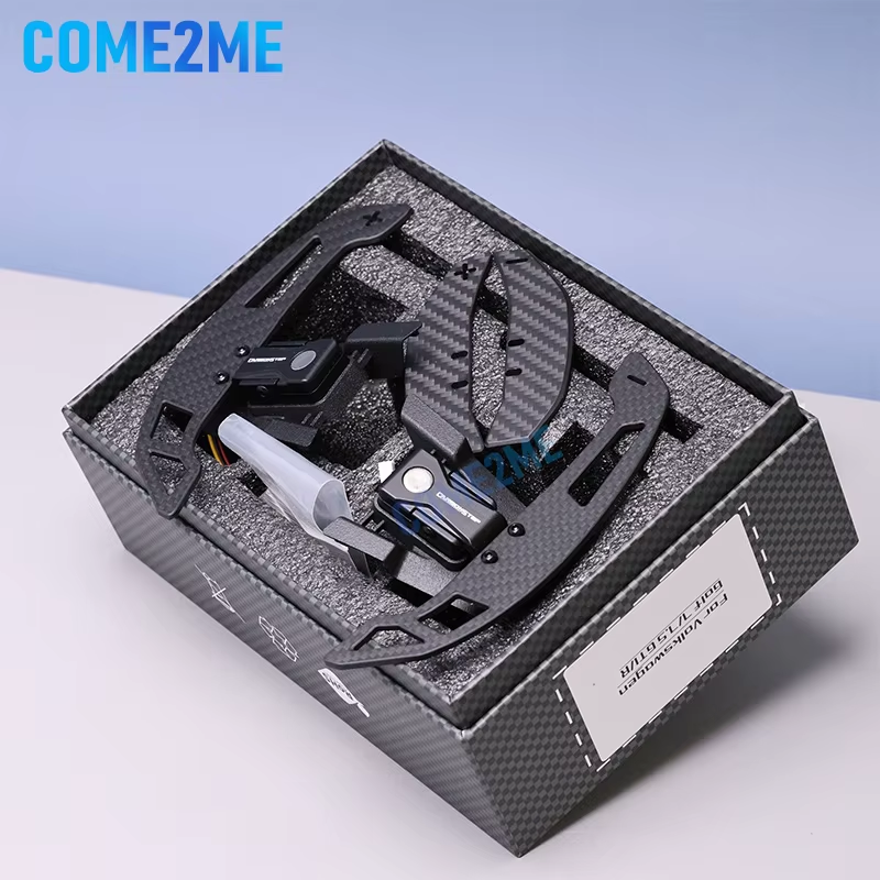 Custom Car Carbon Fiber Magnetic Paddle Shifters For Volkswagen VW Golf 7 Golf 8