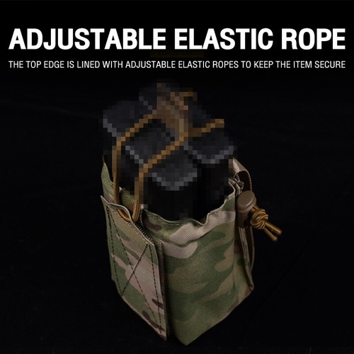 WST SPUD Tactical Double 5.56 M4 Mag Pouch Molle Radio Pouch Multifunctional