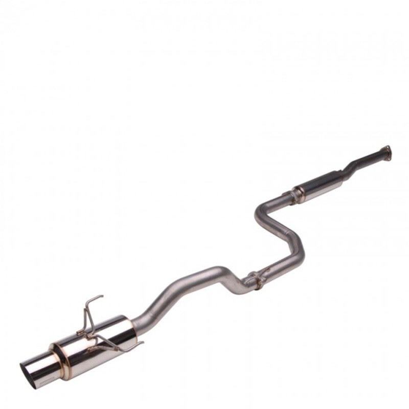 Skunk2 MegaPower 76mm Exhaust System Fits RR 92-95 Honda Civic Hatchback  - Picture 2 of 9