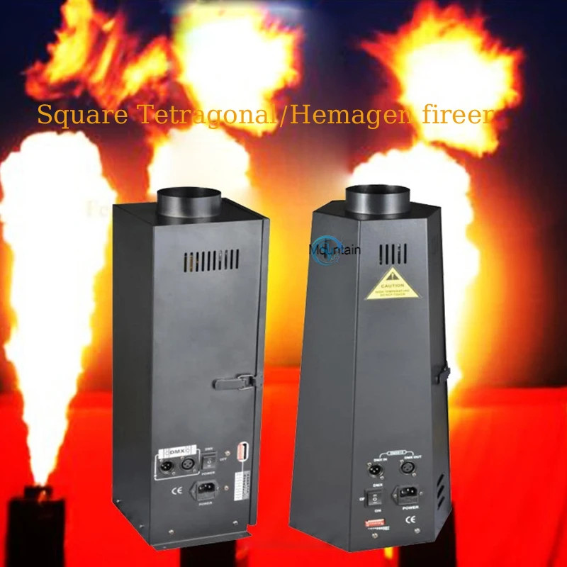 Hot Sale Stage 200W 6 Angle Flamethrower Outdoor Dmx Remote Control Real Flame M
