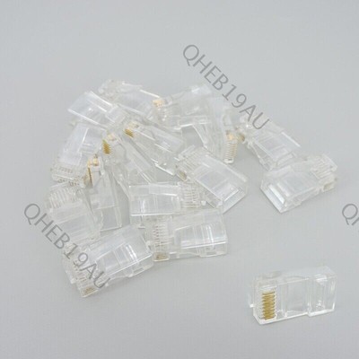 RJ-45 network cable module crystal plug CAT-5/5e 8 core Ethernet connector 26H
