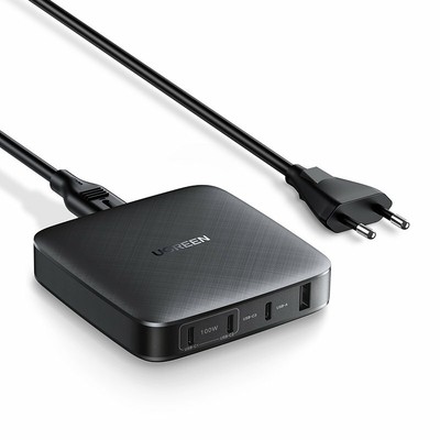 Ugreen Reise-Wandladegerät 3x USB Type C / 1x USB 100W Charger