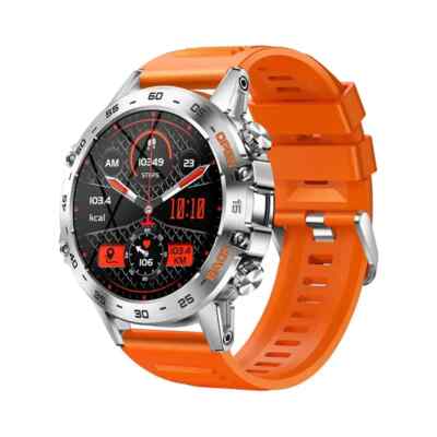 MELANDA Steel Bluetooth Call Smart Watch - IP67 Waterproof Sports Fitness Tracke