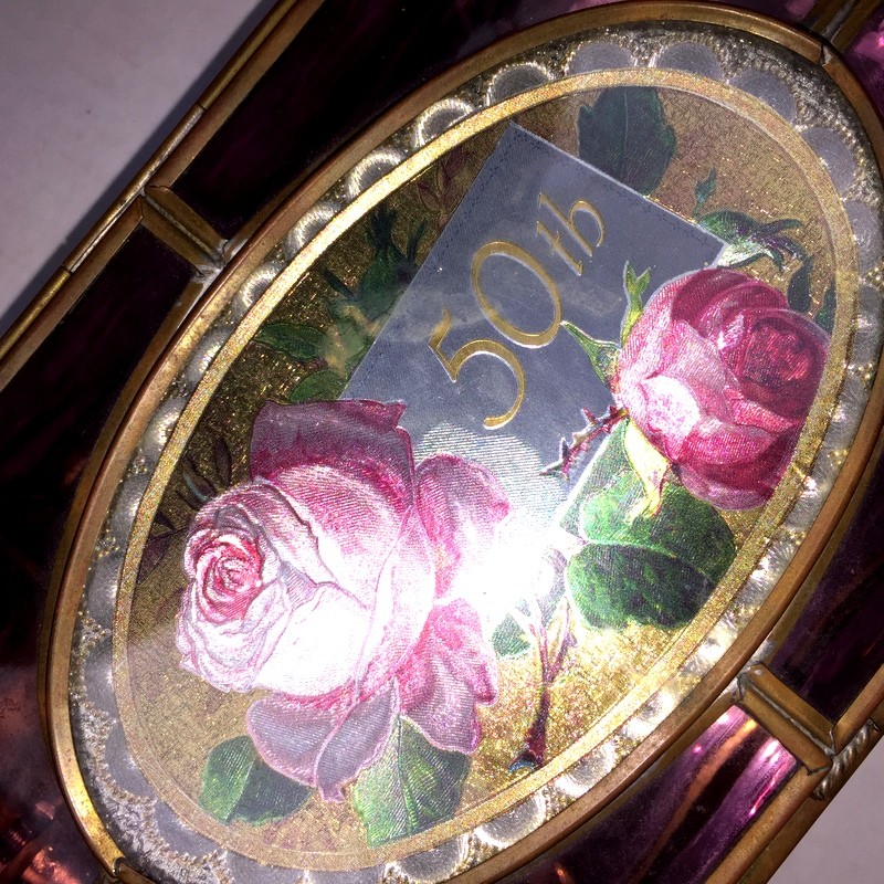 SAN FRANCISCO MUSIC BOX COMPANY Vintage RARE 50th Anniversary Jewelry Waltz c8