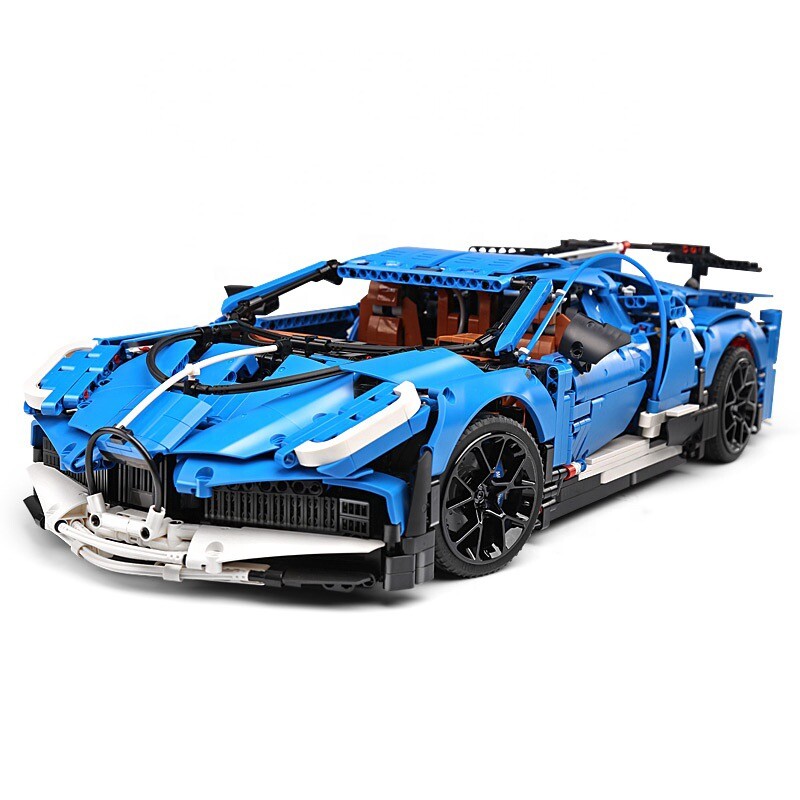 Lego-Compatible Bugatti Divo Technic Sports Car Building Bricks Set