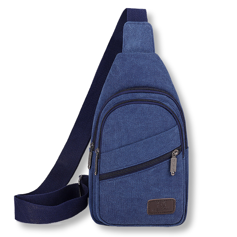 Mens Chest Sling Shoulder Crossbody Large Capacity Backpacks Sport Outdoor US