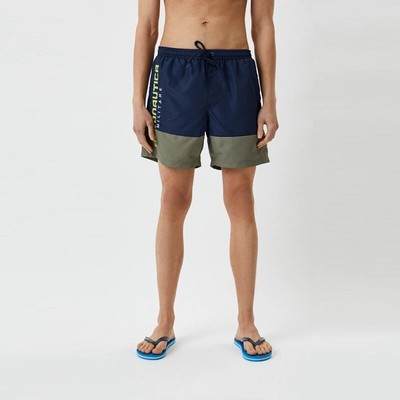 

Костюм Мужчина Aeronautica Militare Shorts BW212 Navy Blue Green E2023, Multicoloured