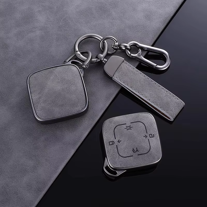 Portable Key Case for ZEEKR 001 ZEEKR X 2023 2024 Remote Car Key Cover Fob Holde