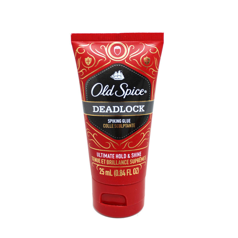 Old Spice Deadlock Spiking Glue Hair Gel Travel Mini Ultimate Hold