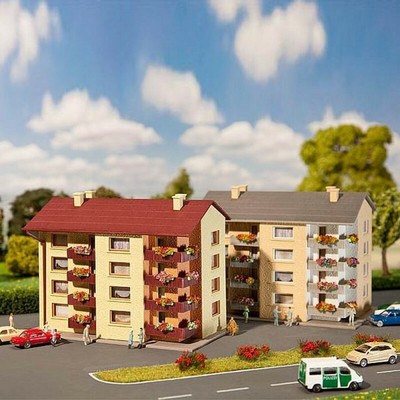 2 immeubles d''habitation avec balcons -N-1/160-FALLER 232304