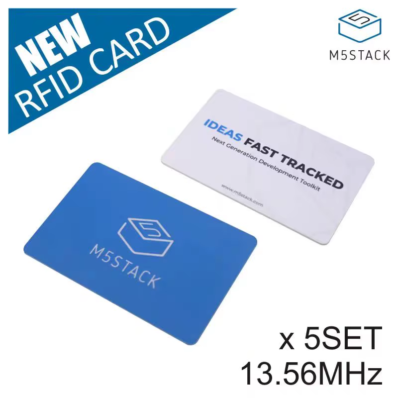 Official 13.56MHz RFID Card-F08 Chip (5pcs)