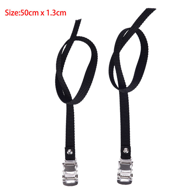 1 Pair Cycle Pedal Non Slip Strap Bike Spinning Cycling Shoe Toe Casing T@-@