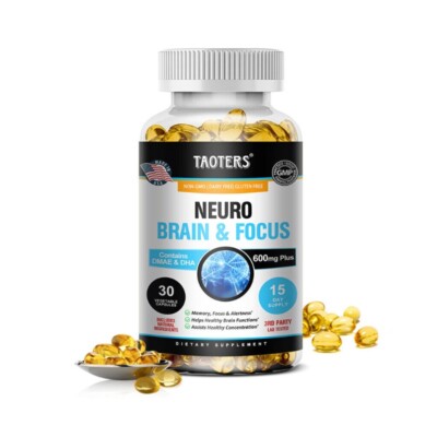 BRAIN FUNCTION STUDIES: Contains DHA and DMAE - 60 Day Supply Is Great