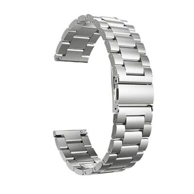 2Pack 22/20mm Stainless Steel Wrist Band For Samsung Galaxy Watch 3 45mm 41mm
