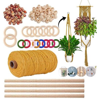 Macrame Plant Hanger Kits for Beginners Crafts Kits for Adults Art Supplies8808