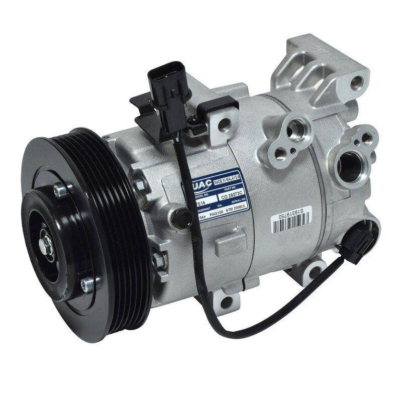 AC Compressor for 17 Hyundai Elantra 14-17 Kia Forte Koup/Forte5 14-19 Soul 1.6L - Picture 2 of 7